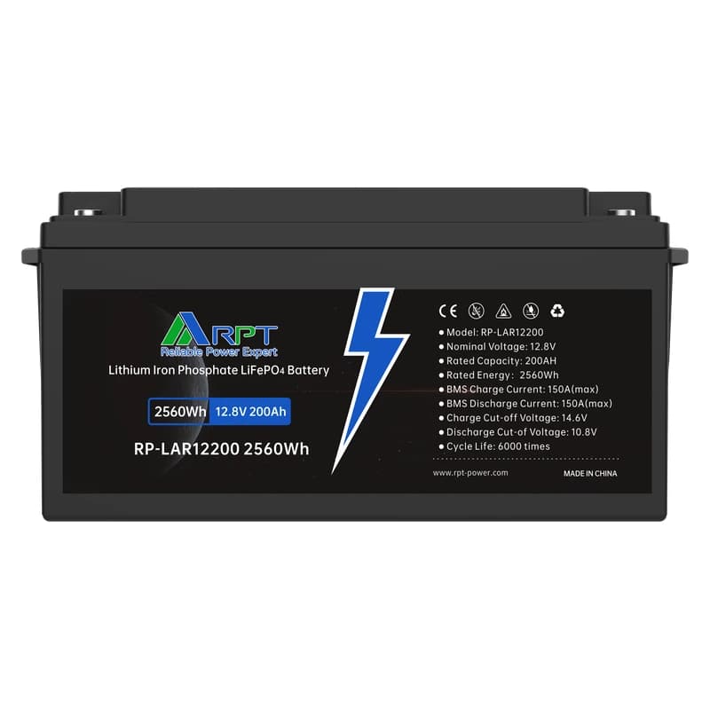 12.8V200Ah LiFePO4 